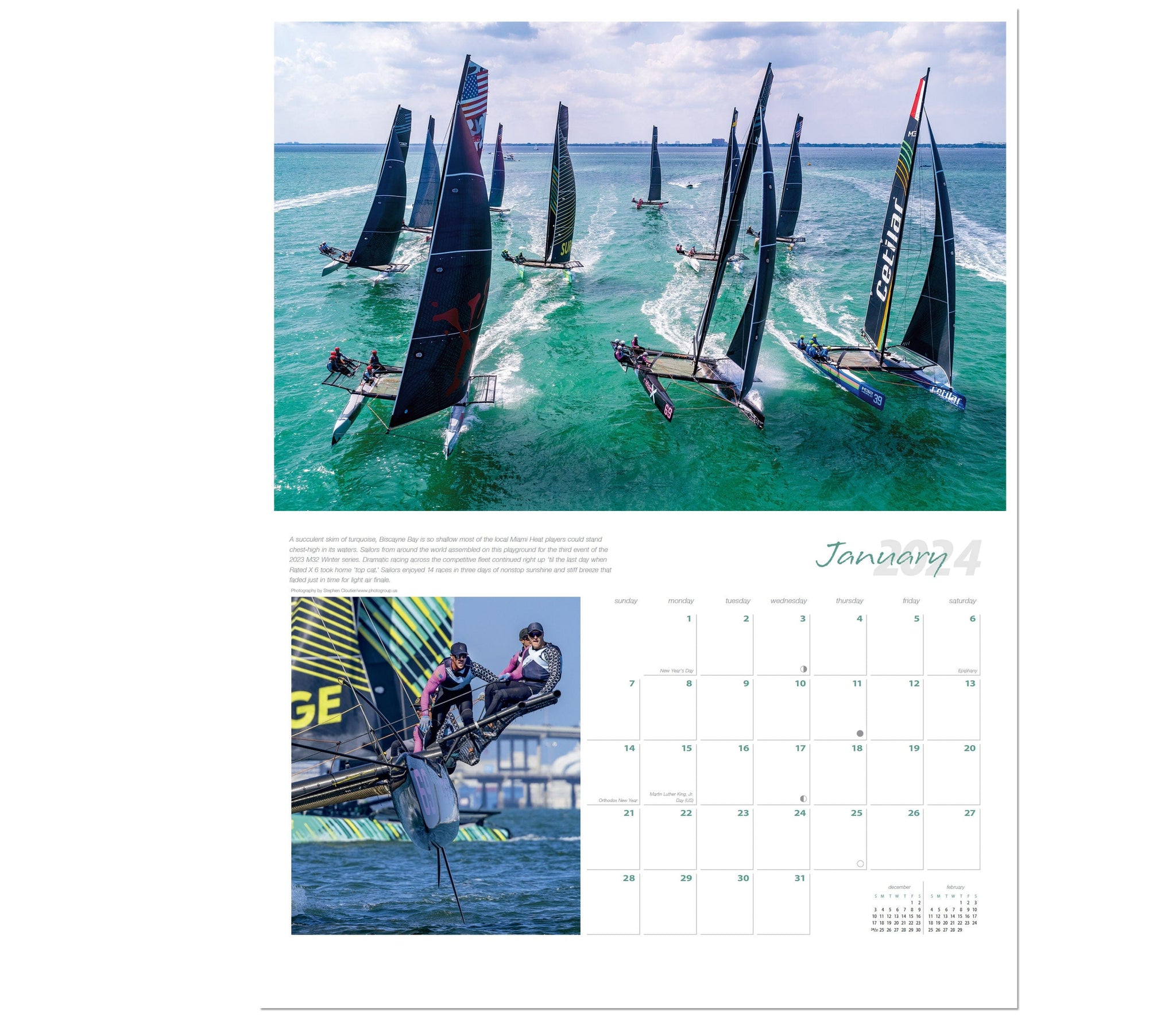 2024 Ultimate Sailing Calendar (NOT 2025)