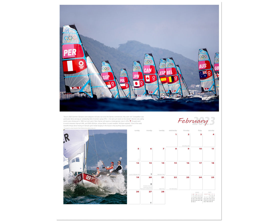 2024 Ultimate Sailing Calendar (NOT 2025)